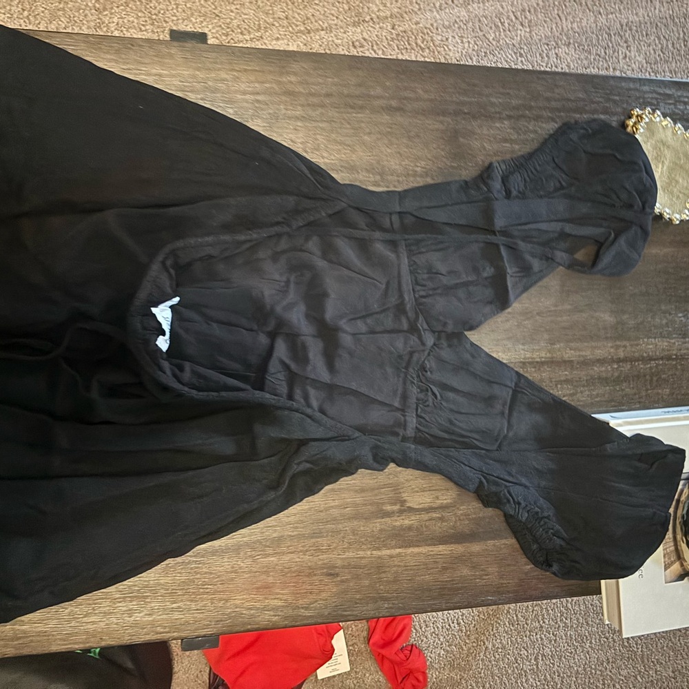 Open back Black Dress